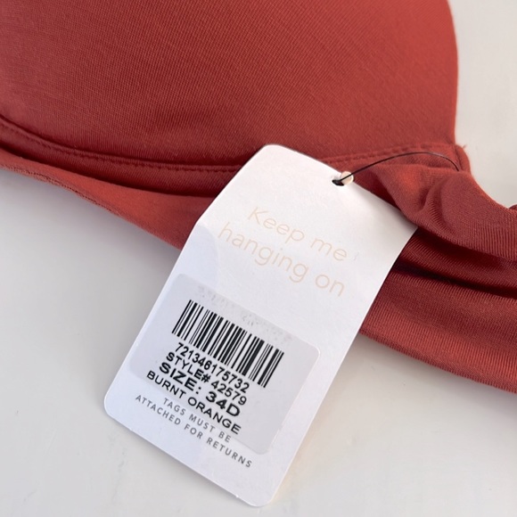 Lively The All-Day Plunge No-Wire Bra in 34D Burnt Orange NWT - Picture 8 of 8